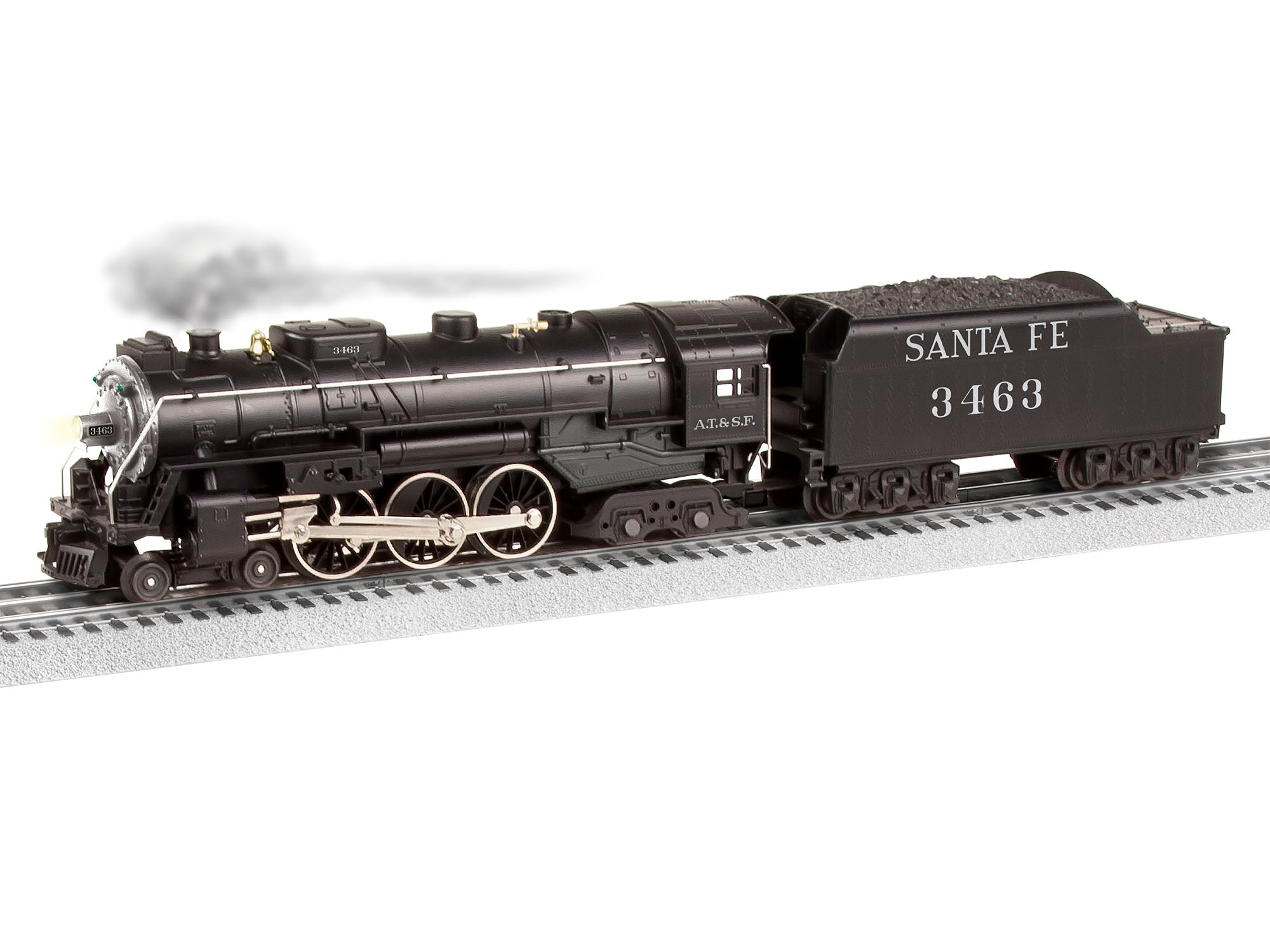 天賞堂　SANTA FE ４−６−４ HUDSON Tenshodo HO FE Hudson 4-6-4 Steam Locomotive Santa Fe #3463